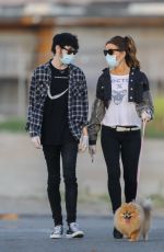 KATE BECKINSALE and Goody Grace Out with Their Dog in Malibu 05/15/2020