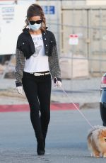 KATE BECKINSALE Out with Her Dog in Malibu 05/15/2020