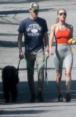 KATE BOSWORTH and Micheal Polish Out with Their Dog in Los Angeles 05/25/2020