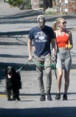 KATE BOSWORTH and Micheal Polish Out with Their Dog in Los Angeles 05/25/2020