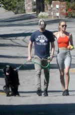 KATE BOSWORTH and Micheal Polish Out with Their Dog in Los Angeles 05/25/2020