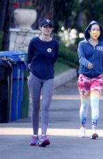 KATE HUDSON Wearing a Mask Out in Brentwood 05/13/2020