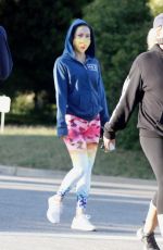 KATE HUDSON Wearing a Mask Out in Brentwood 05/13/2020
