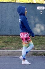 KATE HUDSON Wearing a Mask Out in Brentwood 05/13/2020