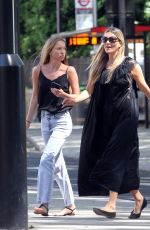 KATE MOSS Out with Her Daughter in London 05/28/2020