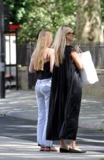 KATE MOSS Out with Her Daughter in London 05/28/2020