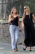 KATE MOSS Out with Her Daughter in London 05/28/2020