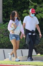 KATHARINE MCPHEE in Denim Shorts and David Foster Out in Los Angeles 05/19/2020