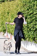 KATHERINE SCHWARZENEGEER Out with Her Dog in Brentwood 05/02/2020