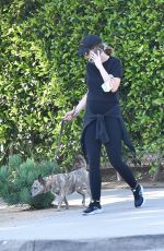 KATHERINE SCHWARZENEGEER Out with Her Dog in Brentwood 05/02/2020