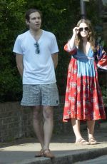KEIRA KNIGHTLEY and James Righton Out in London 05/08/2020