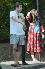 KEIRA KNIGHTLEY and James Righton Out in London 05/08/2020