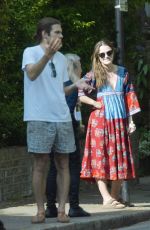 KEIRA KNIGHTLEY and James Righton Out in London 05/08/2020