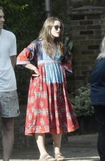 KEIRA KNIGHTLEY and James Righton Out in London 05/08/2020