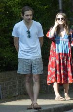 KEIRA KNIGHTLEY and James Righton Out in London 05/08/2020