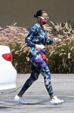 KELLY ROWLAND Out Shopping in Los Angeles 05/11/2020