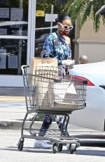 KELLY ROWLAND Out Shopping in Los Angeles 05/11/2020