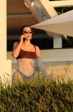 KIM KARDASHIAN in Bikini Out at a Beah in Malibu 05/05/2020