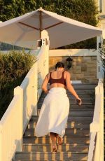 KIM KARDASHIAN in Bikini Out at a Beah in Malibu 05/05/2020