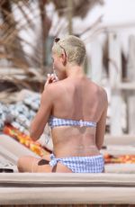 KRISTEN HANCHER in Bikini at a Beach in Tulum 04/01/2020