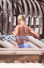 KRISTEN HANCHER in Bikini at a Beach in Tulum 04/01/2020