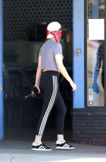 KRISTEN STEWART Wearing Bandana Mask Out in Los Feliz 05/16/2020