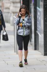 KYM MARSH in Leggings Out and About in Manchester 05/12/2020