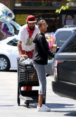 LAIS RIBEIRO and Joakim Noah Out Shopping in Los Angeles 05/16/2020