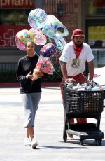 LAIS RIBEIRO and Joakim Noah Out Shopping in Los Angeles 05/16/2020