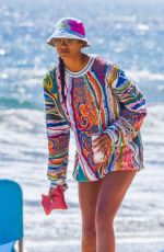 LAIS RIBEIRO at a Beach in Malibu 05/25/2020