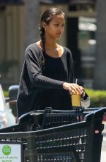 LAIS RIBEIRO Out Shopping in Malibu 05/15/2020