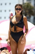LARSA PIPPEN in Bikini at a Beach in Miami 05/10/2020