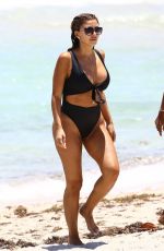 LARSA PIPPEN in Bikini at a Beach in Miami 05/10/2020