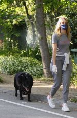 LAURA DERN Out with Her Dog in Pacific Palisades 05/21/2020