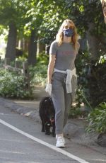 LAURA DERN Out with Her Dog in Pacific Palisades 05/21/2020
