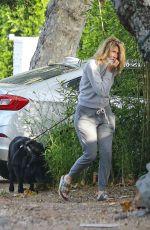 LAURA DERN Out with Her Dog in Pacific Palisades 05/518/2020