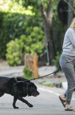 LAURA DERN Out with Her Dog in Pacific Palisades 05/518/2020