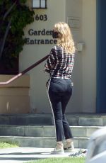 LAURA DERN Wearing Mask Out in Los Angeles 05/13/2020