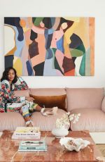LAURA HARRIER in Architectural Digest Magazine, April 2020