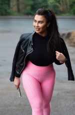 LAUREN GOODGER Leaves Her Home in Chigwell 05/13/2020