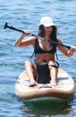LAUREN GOODMAN and CINDY PRADO in Bikinis Paddblboarding in Miami 05/22/2020