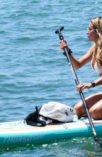 LAUREN GOODMAN and CINDY PRADO in Bikinis Paddblboarding in Miami 05/22/2020