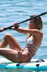 LAUREN GOODMAN and CINDY PRADO in Bikinis Paddblboarding in Miami 05/22/2020
