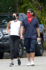 LEA MICHELE and Zandy Reich Out in Los Angeles 05/26/2020