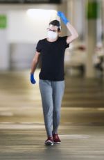 LEA MICHELE Out and About in Los Angeles 05/29/2020