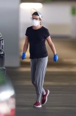 LEA MICHELE Out and About in Los Angeles 05/29/2020
