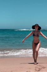LEANNA DECKER in Bikni at a Beach - Instagram Photos 05/04/2020