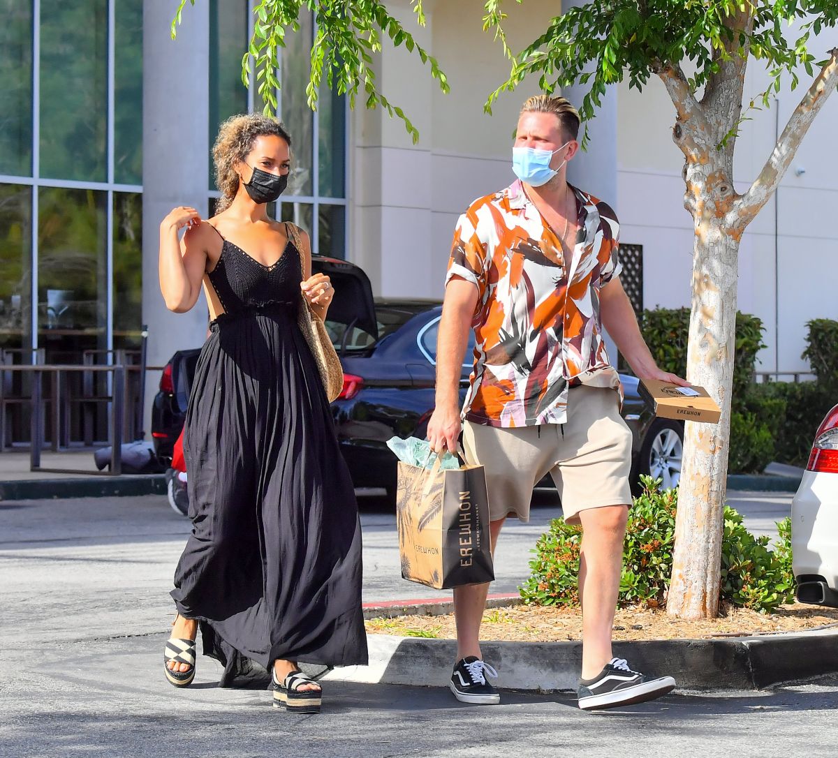 LEONA LEWIS and Dennis Jauch Out Shopping in Calabasas 05/17/2020. 