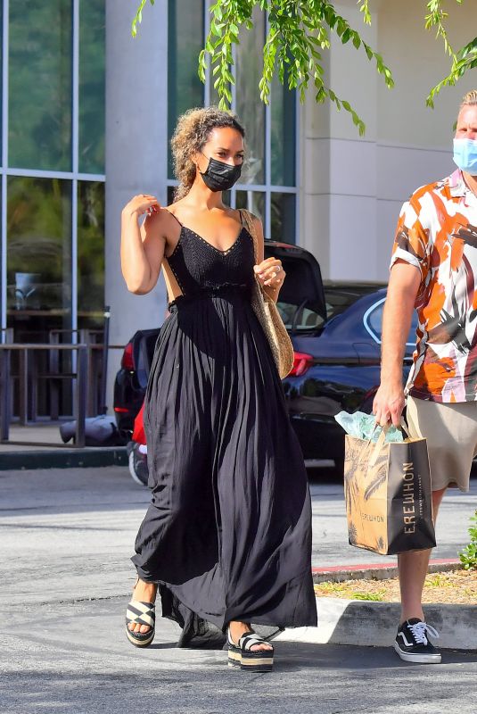 LEONA LEWIS and Dennis Jauch Out Shopping in Calabasas 05/17/2020