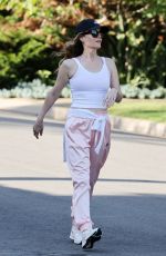 LESLIE MANN Out Hiking in Pacific Palisades 05/14/2020